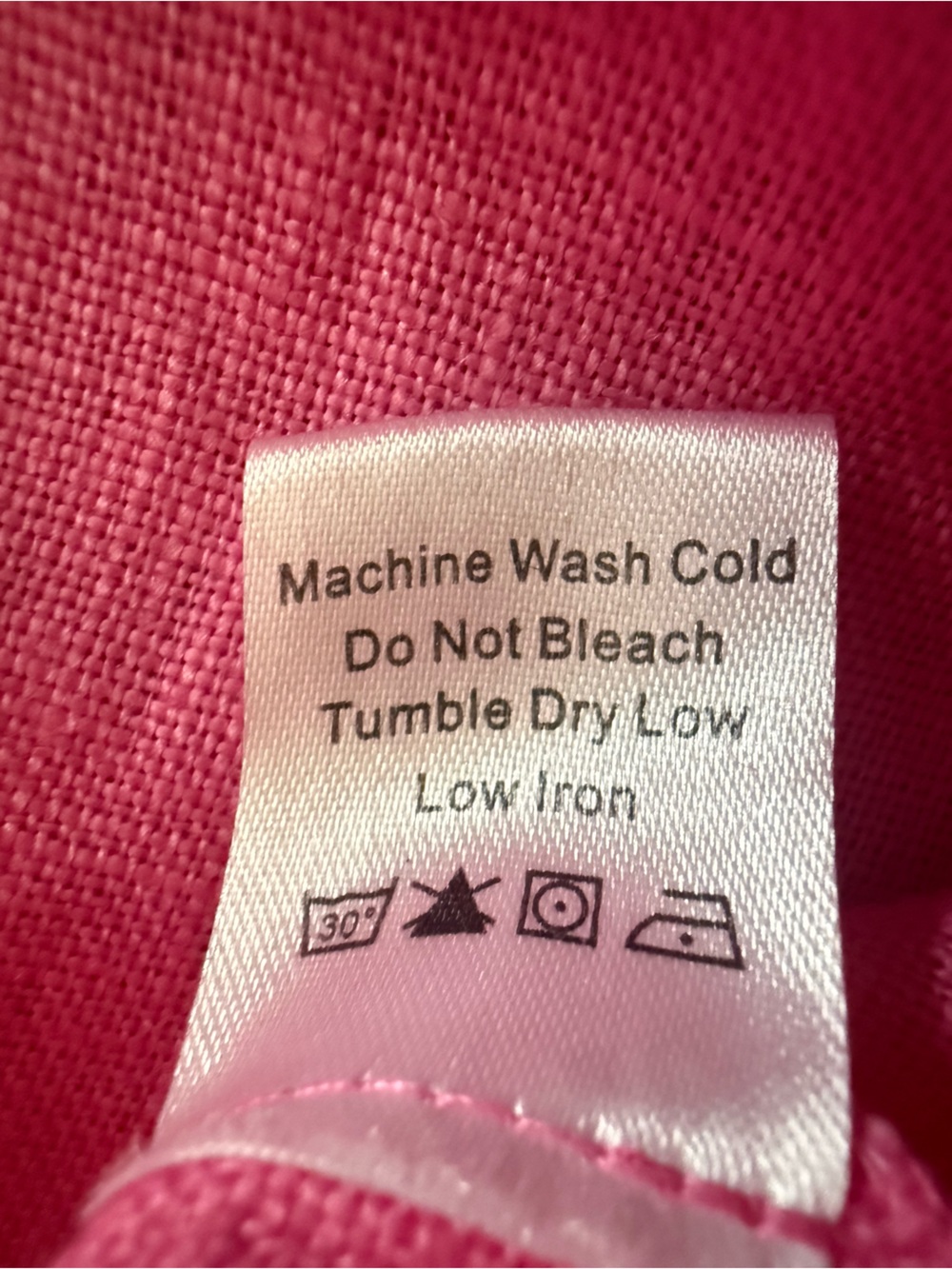 Tuckernuck x Atlantic-Pacific Linen Hartman Midi Dress Peony‎ Pink & Tangerine S - Picture 8 of 8